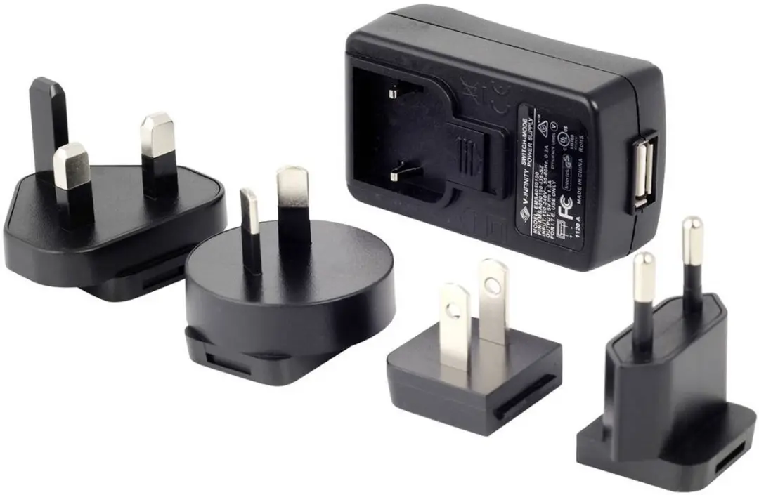 3M Peltor FR08 Netvoeding Lader USB - ACK053 - Zwart