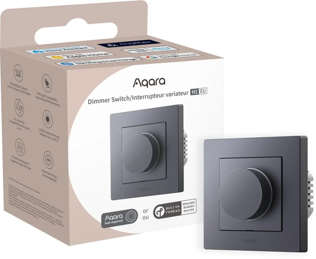 Aqara Dimmer Switch H2 EU (Grey)
