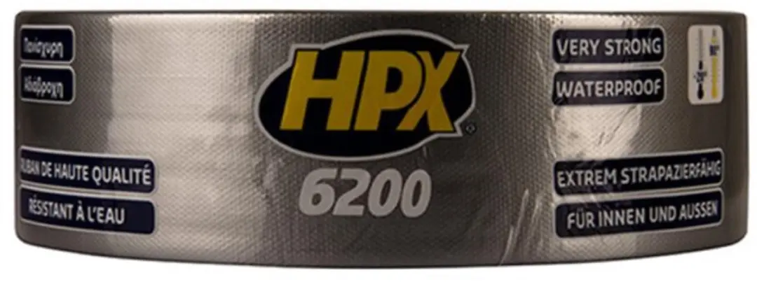 HPX Pantsertape 48mm x 50m - Zilver