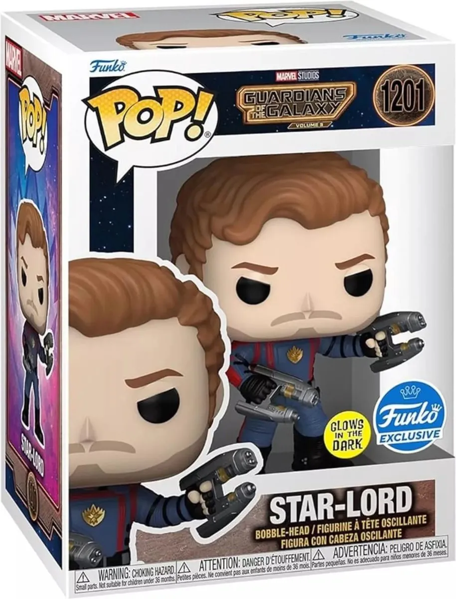 Funko Marvel POP! Vol. 3 Star-Lord Verzamelfiguur 9cm - Multicolor