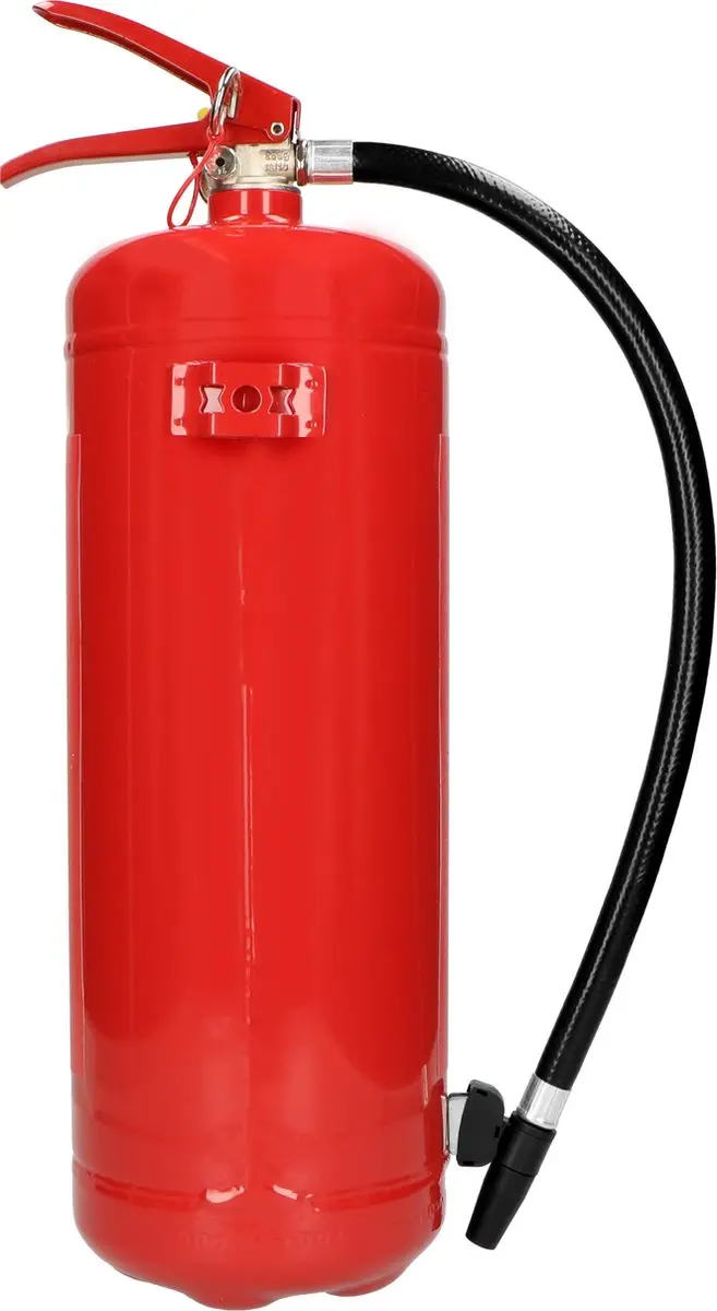 Alecto BP6 Poederblusser 6KG - Brandklasse ABC - Rood