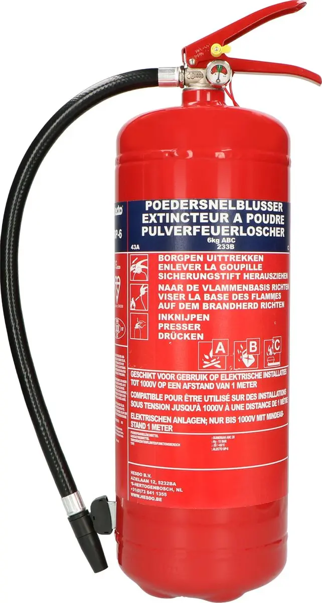 Alecto BP6 Poederblusser 6KG