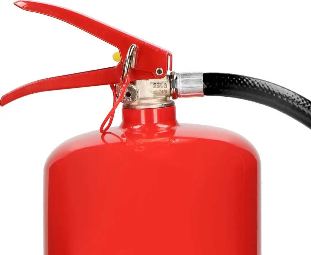 Alecto BP6 Poederblusser 6KG - Brandklasse ABC - Rood