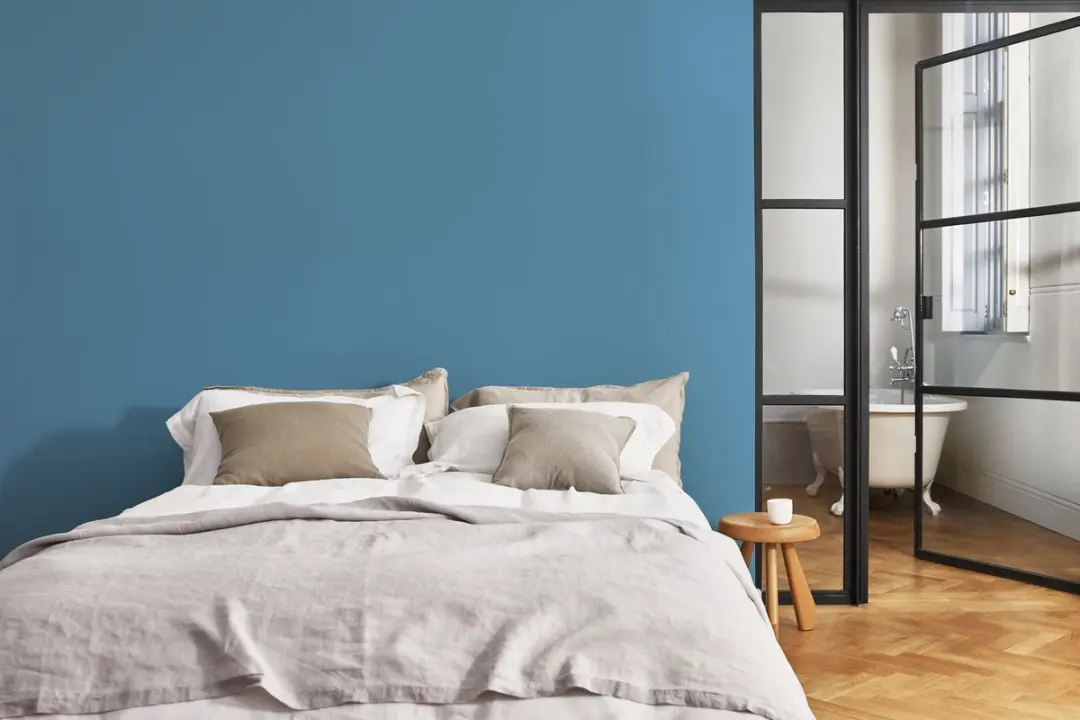 Flexa Strak Op De Muur Binnen Mat Intense Azure Mengverf 2,5L