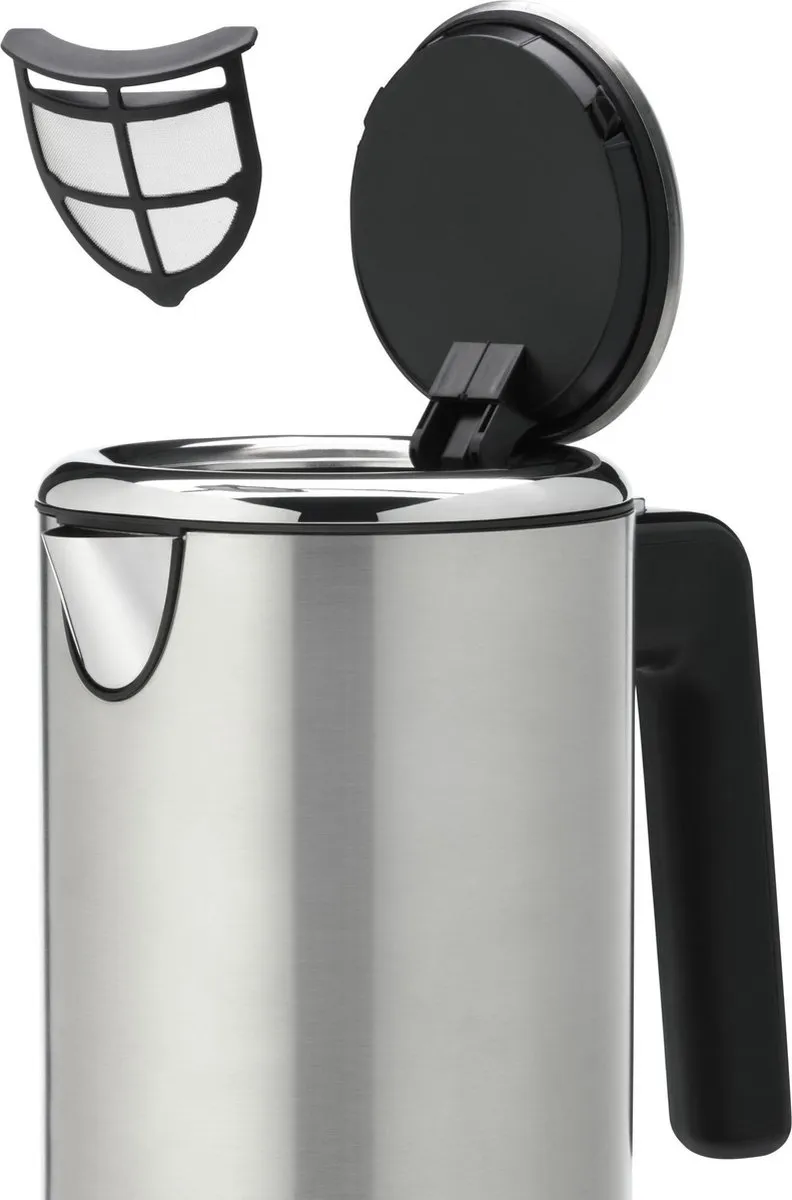 WMF Lono Dubbelwandige Waterkoker 1.3L - 2400W - Zilver