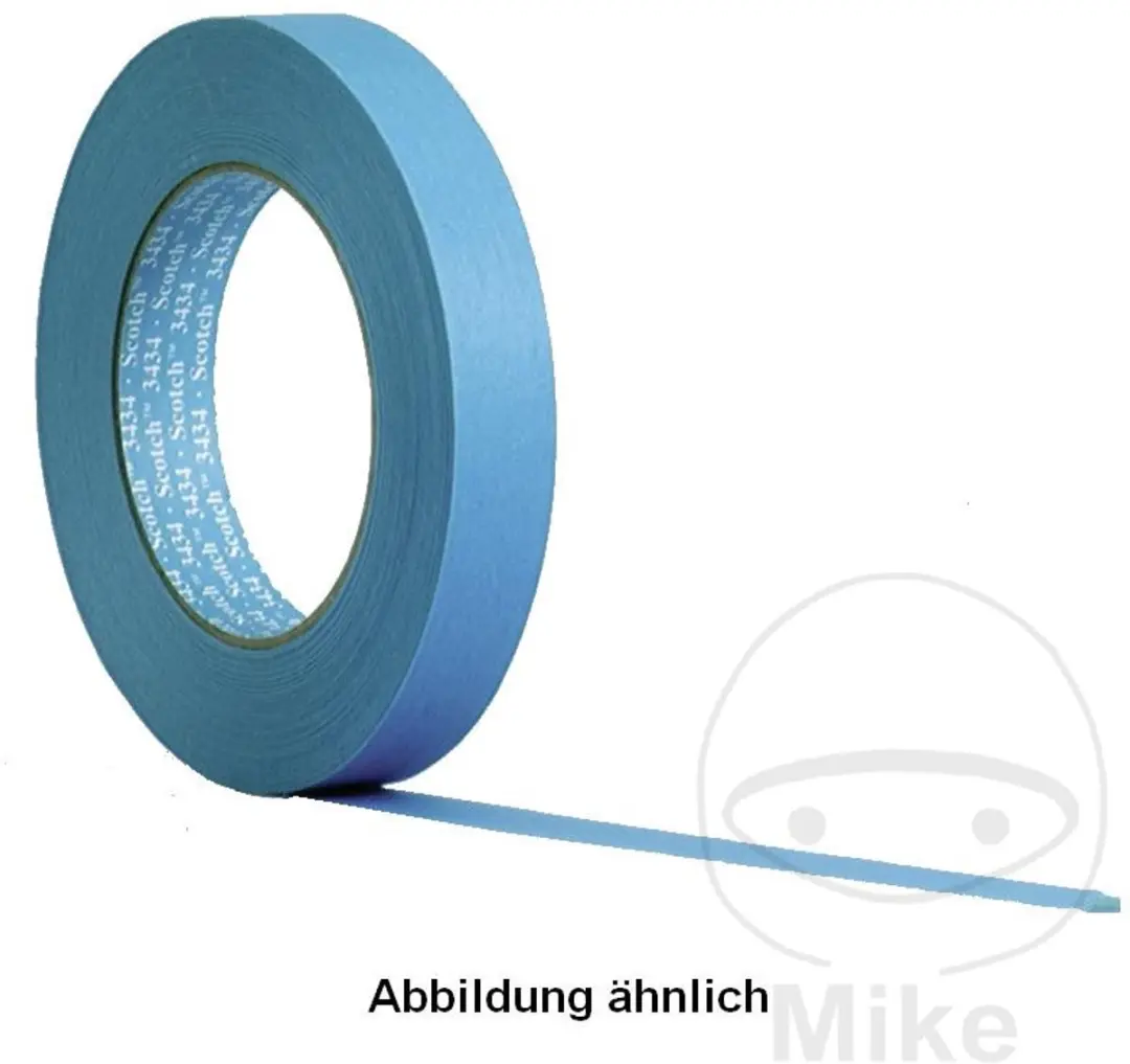 3M Scotch Afplaktape Blauw 18mm