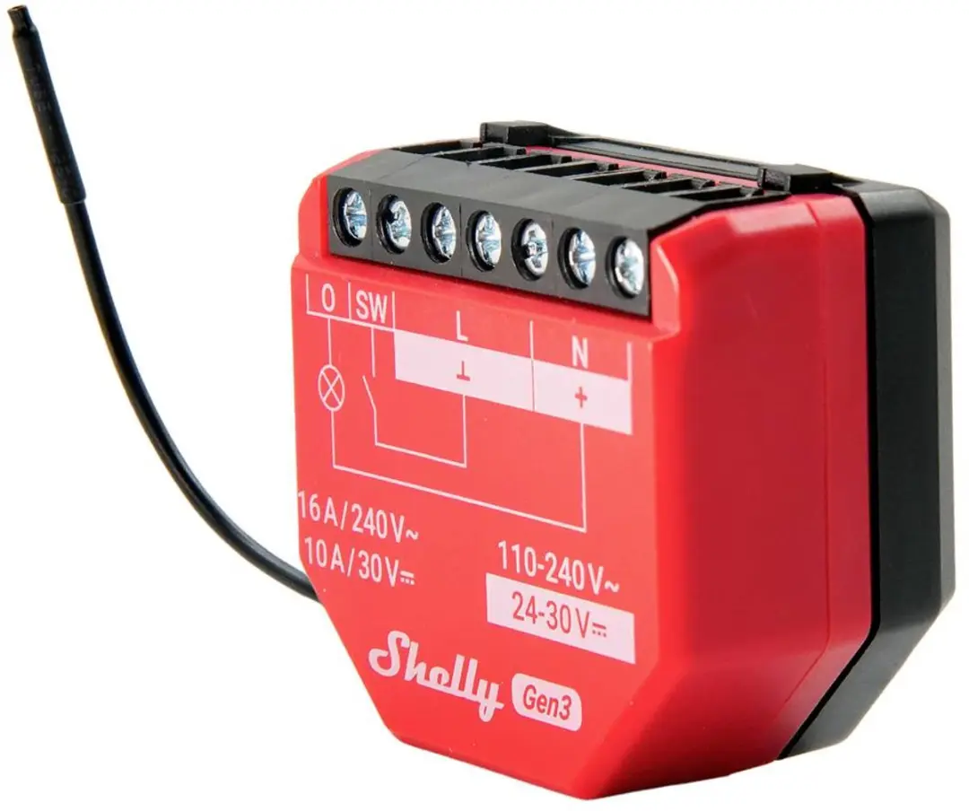 Shelly S-LoRaAdd LoRa Add-on - Zwart