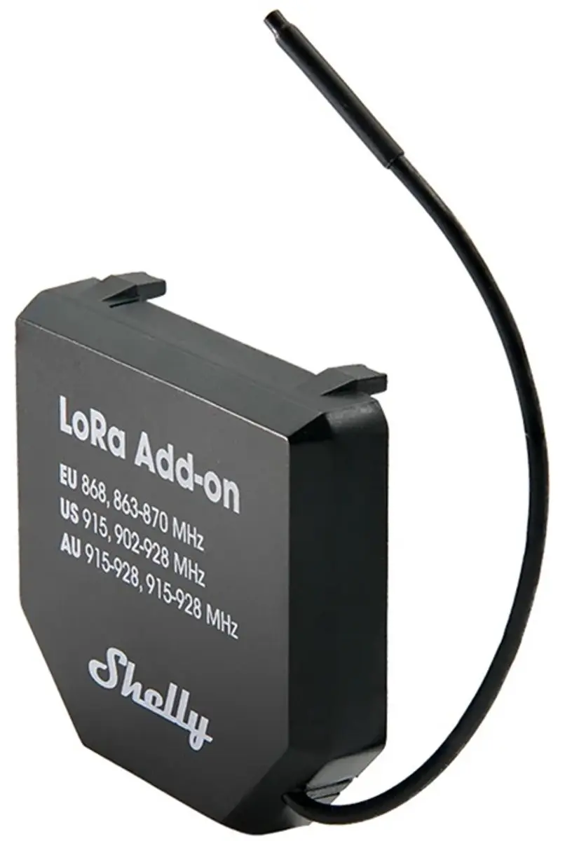 Shelly S-LoRaAdd LoRa Add-on