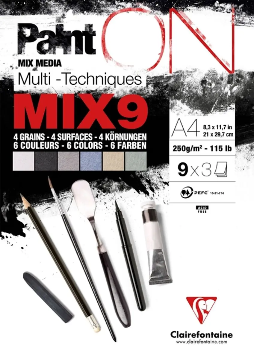 Clairefontaine Mix Media Papier A4 250g