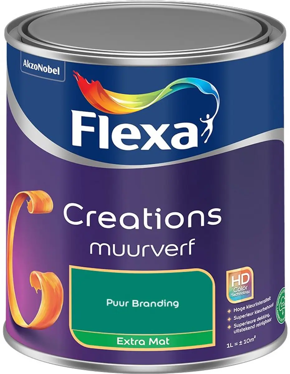 Flexa Creations Muurverf Extra Mat Puur Branding