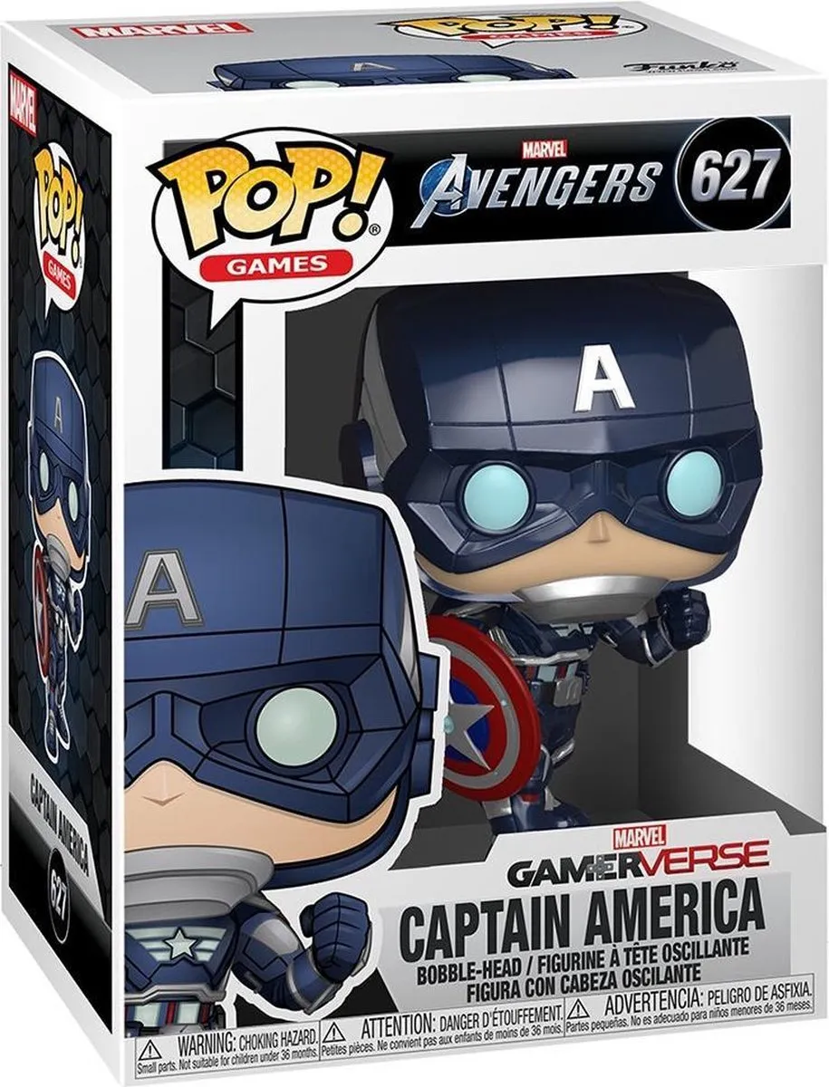 Funko Pop! Marvel Avengers Captain America Gamerverse - Multicolours