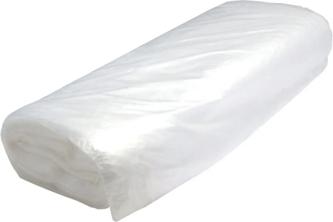 Silverline Rol Polyethyleen Stoflaken 10 Micron - 2x50m - Doorzichtig