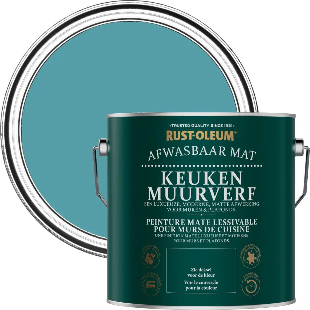Rust-Oleum Blauw Keukenverf Belgrave 2,5L