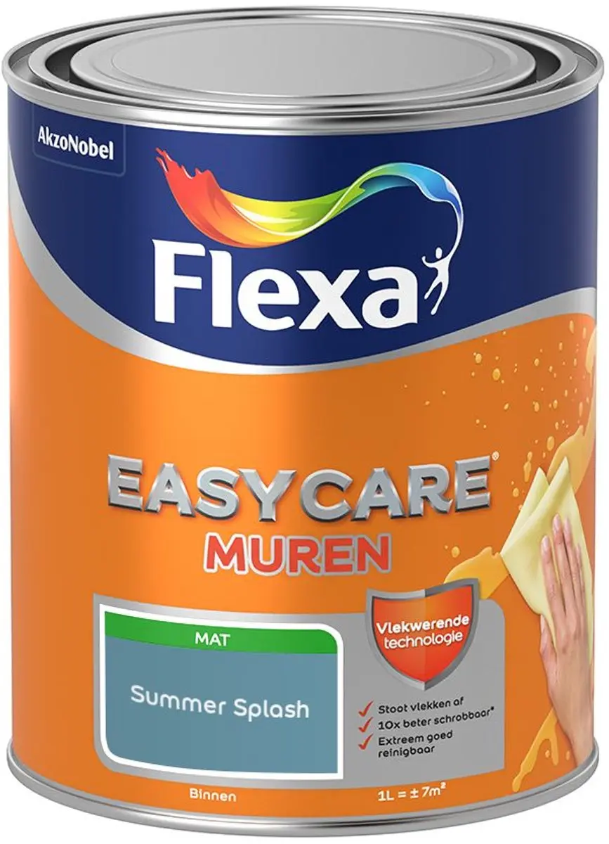 Flexa Easycare Muren Summer Splash Mengverf 1L