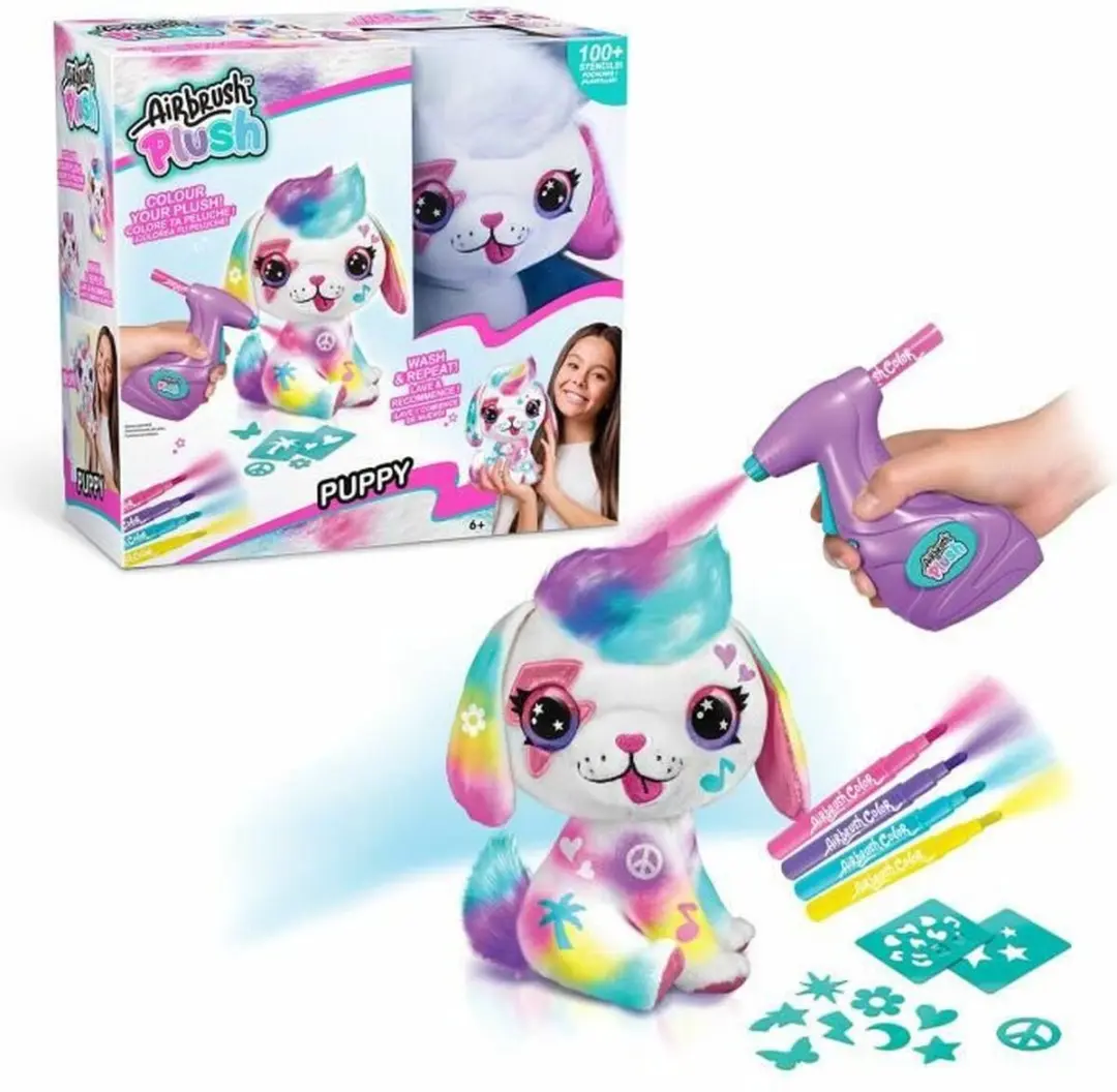 Canal Toys Airbrush Plush Puppy - Maatwerk