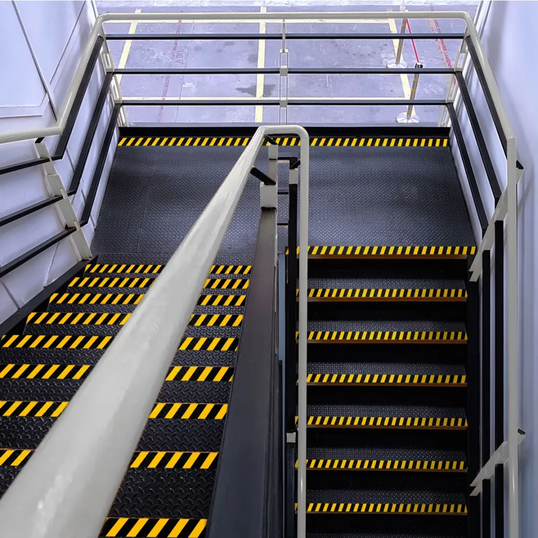 Handy Anti Slip Waarschuwingstape 5m x 5cm - Zwart/Geel