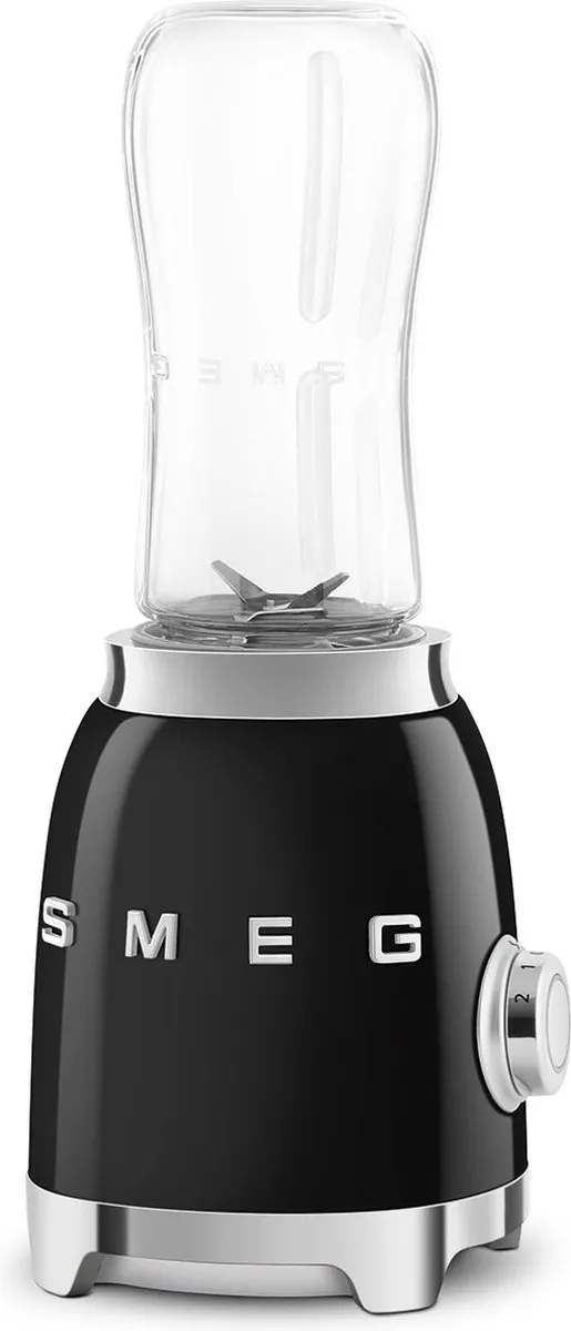 Smeg PBF01BLEU Personal Blender 300W - 600ml - Zwart - afbeelding 6 van 6