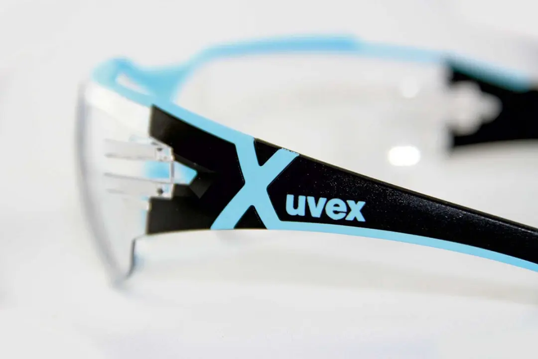 Uvex Pheos CX2 9198-257 Veiligheidsbril - Blauw/Grijs