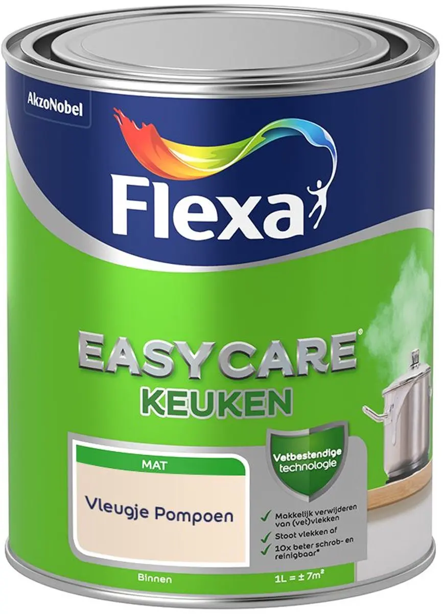 Flexa Easycare Keukenverf Vleugje Pompoen 1L