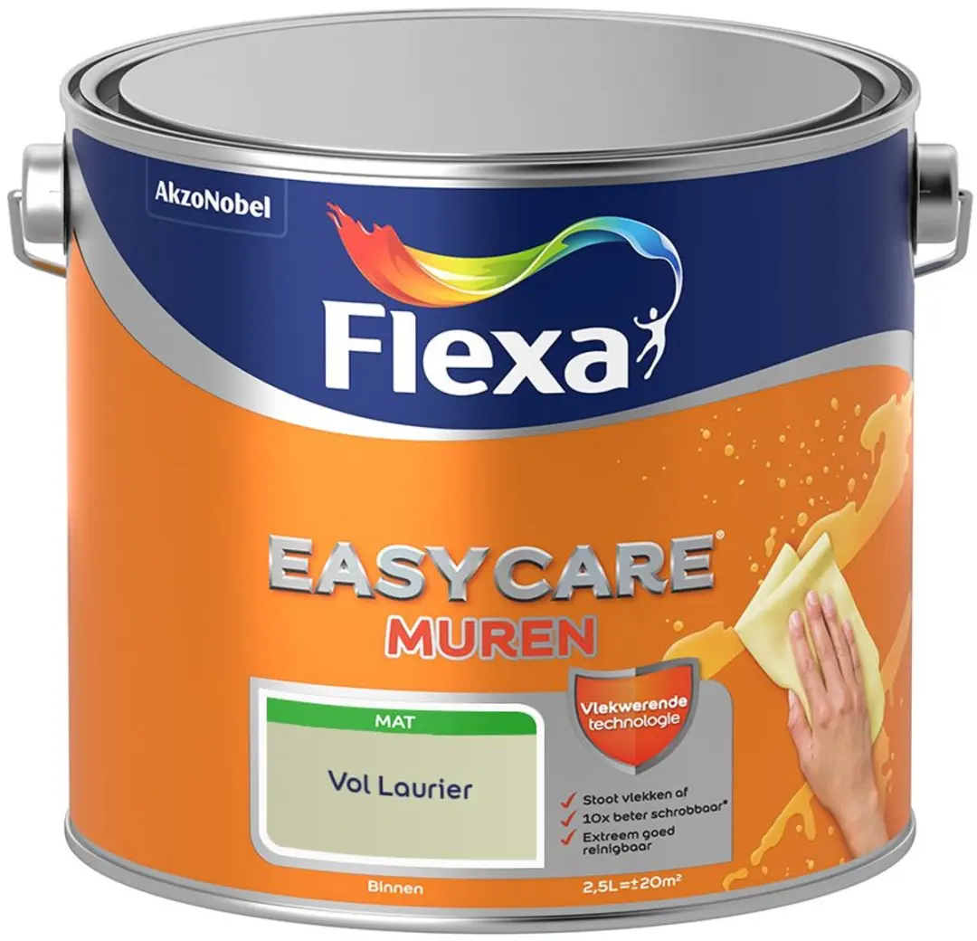 Flexa Easycare Muren Vol Laurier Mengverf 2,5L