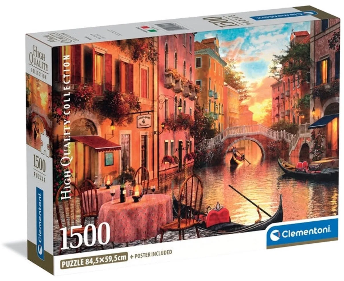 Clementoni Venezia Puzzel 1500 Stuks
