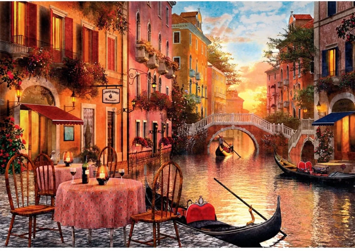 Clementoni Venezia Puzzel 1500 Stuks - Multikleur