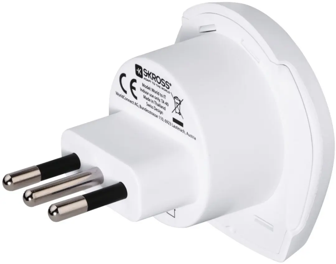 Hama Reisadapter 3-pins - Wit