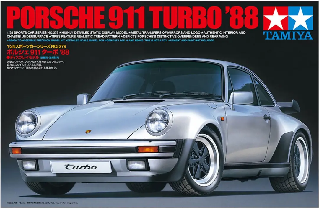 Tamiya Porsche Turbo 1988 Roadversion Bouwpakket 1:24