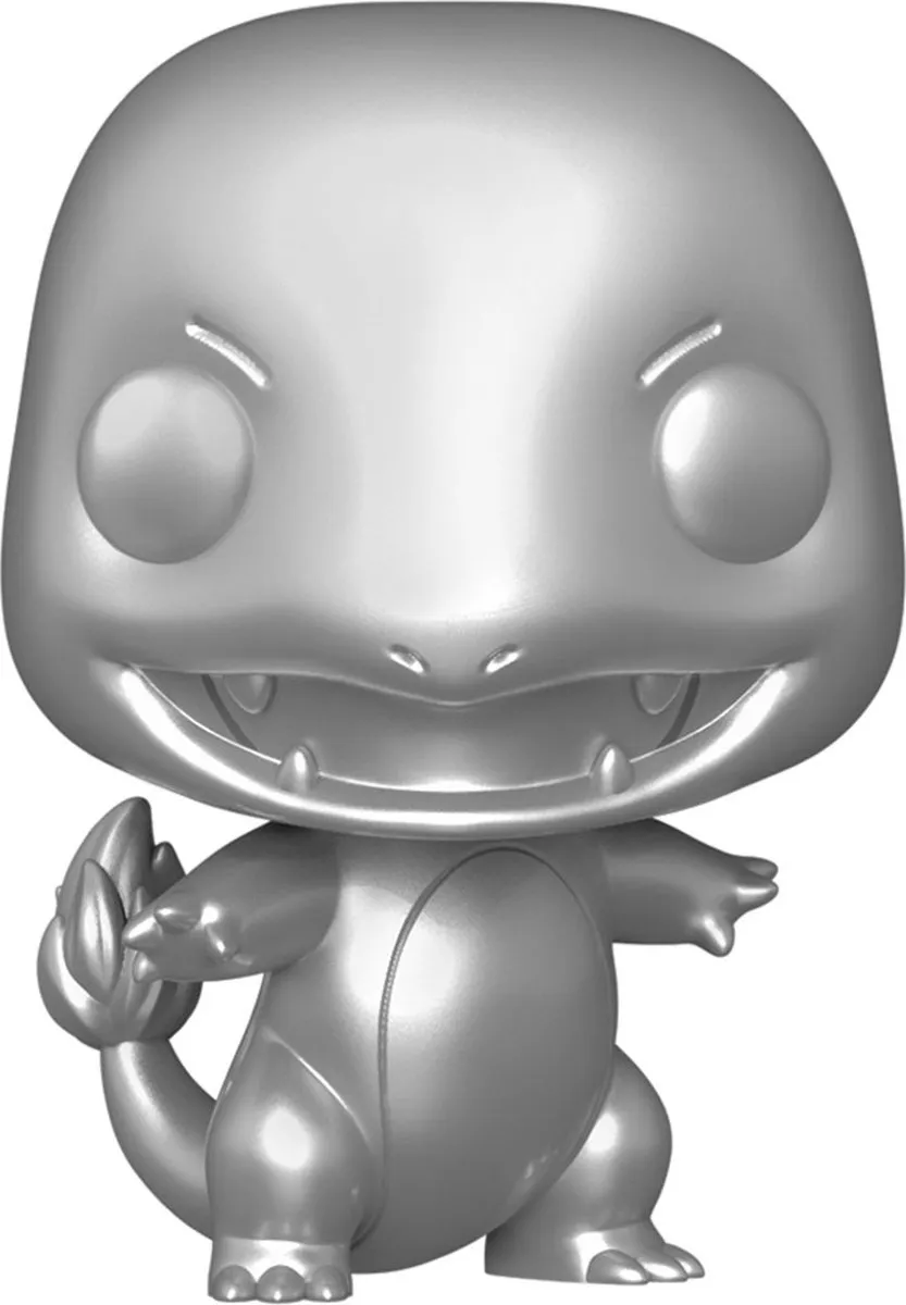 Funko Pokémon POP! Charmander Zilver 25th Anniversary