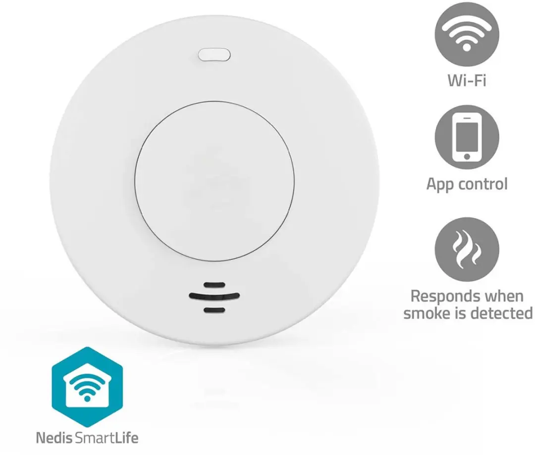Nedis SmartLife Rookmelder Wi-Fi