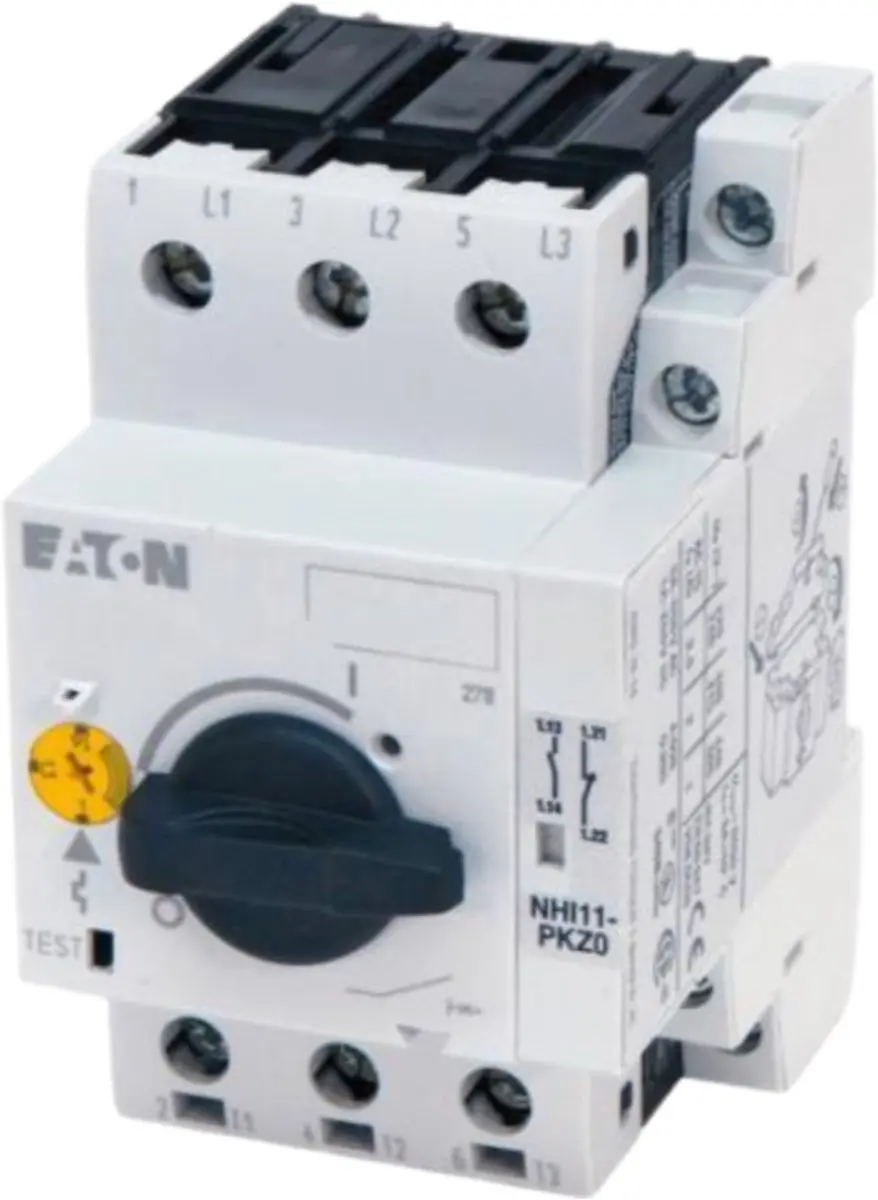 Eaton PKZM0-4/NHI11 Motorbeveiligingsschakelaar 3-polig