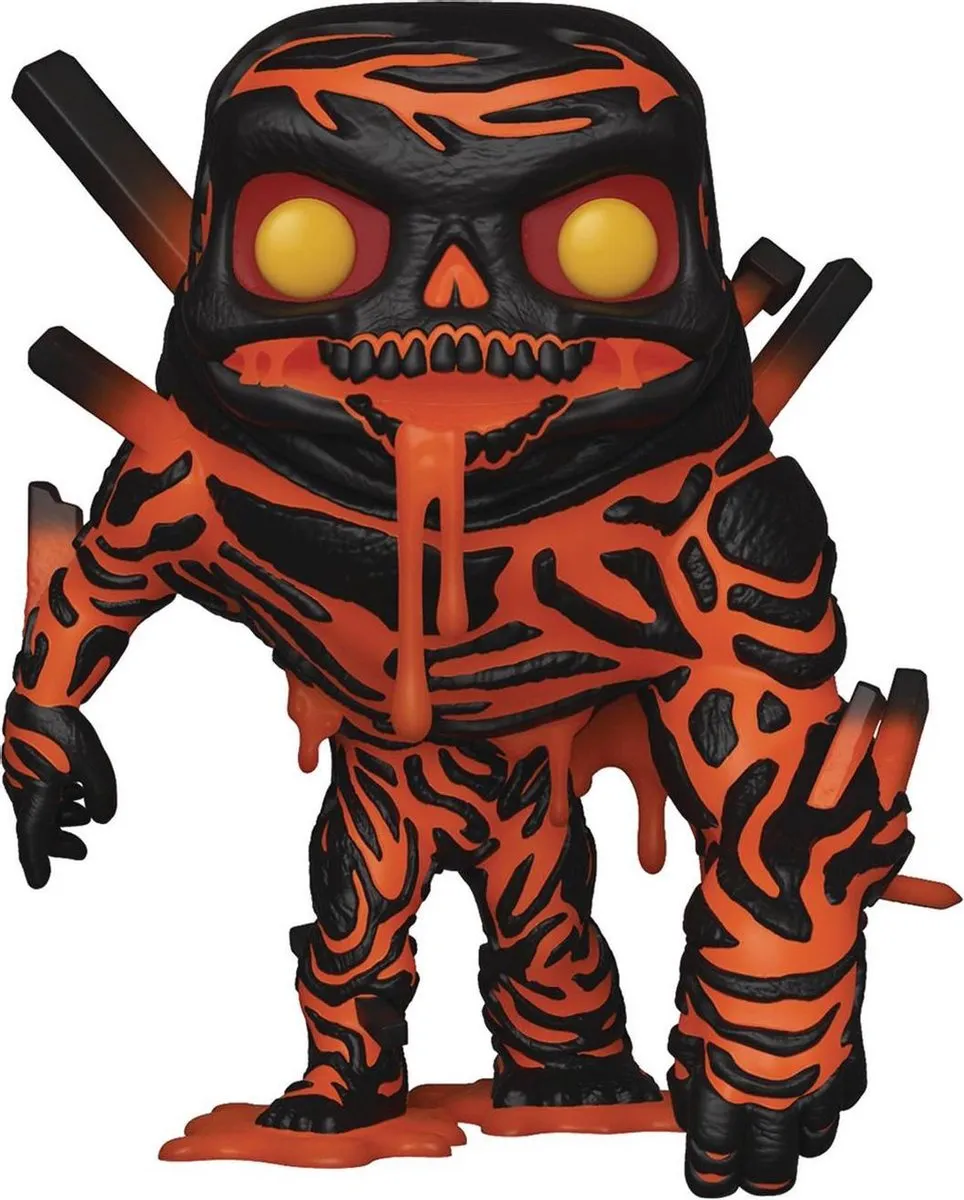 Funko Pop! Spider-Man Molten Man #474 Verzamelfiguur - 10cm - Multicolor