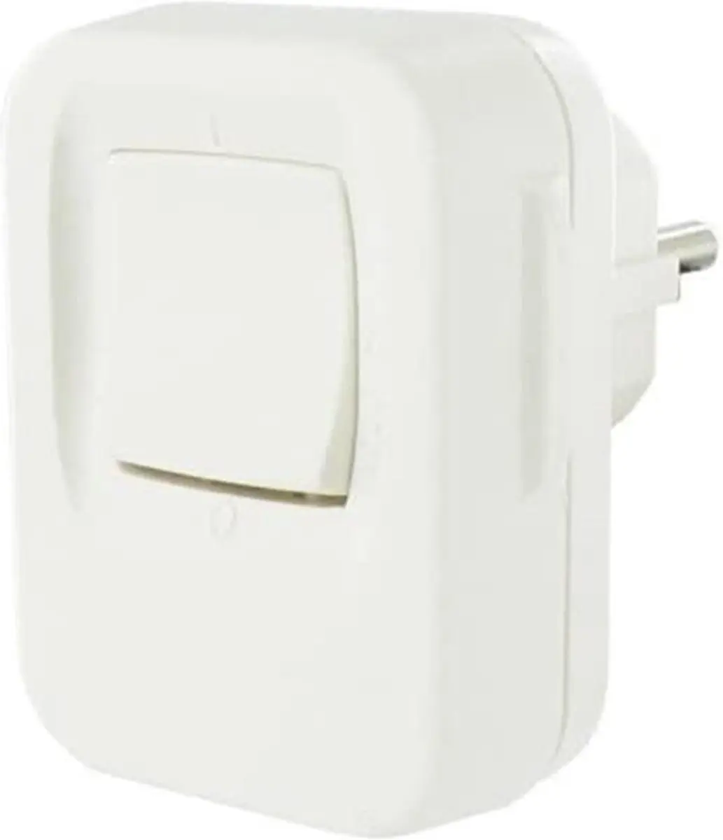 Legrand Haakse Stekker met Schakelaar 2300W