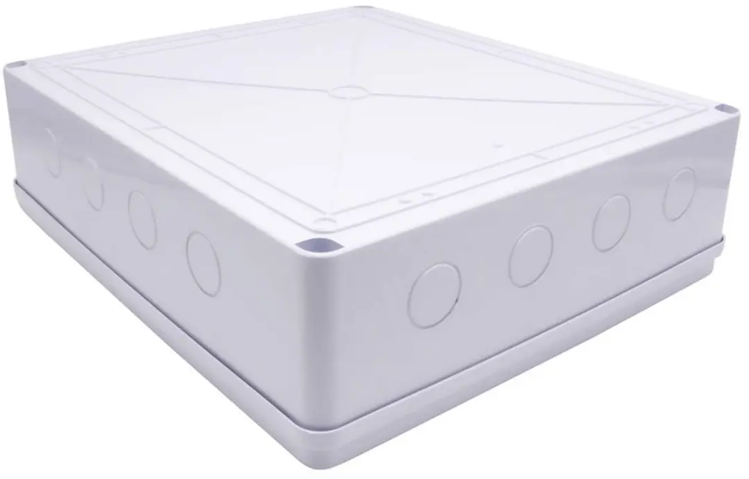 Tru Components TC-RB TC-10275084 Installatiebehuizing ABS - 400x350x120mm - Wit
