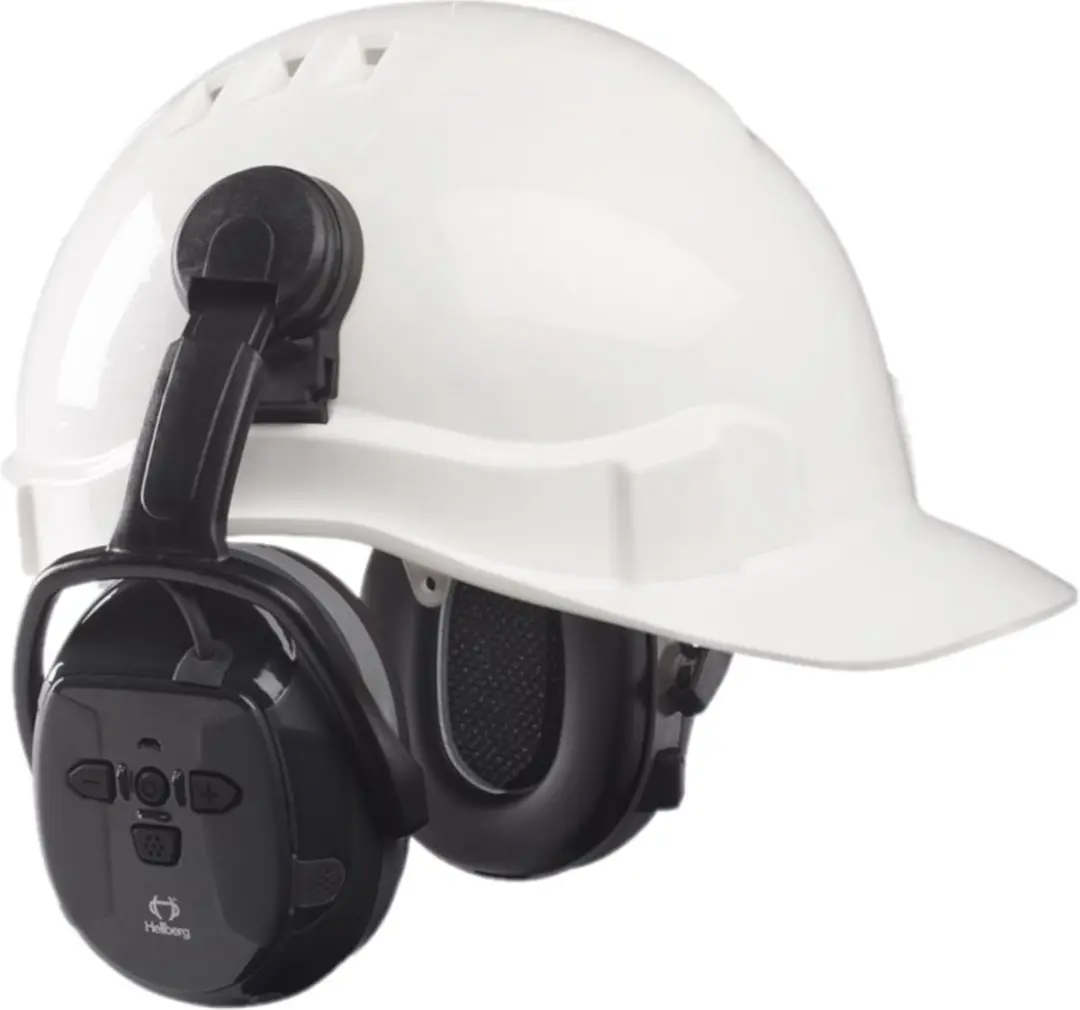 Hellberg Xstream LD Gehoorbescherming met Bluetooth - Zwart
