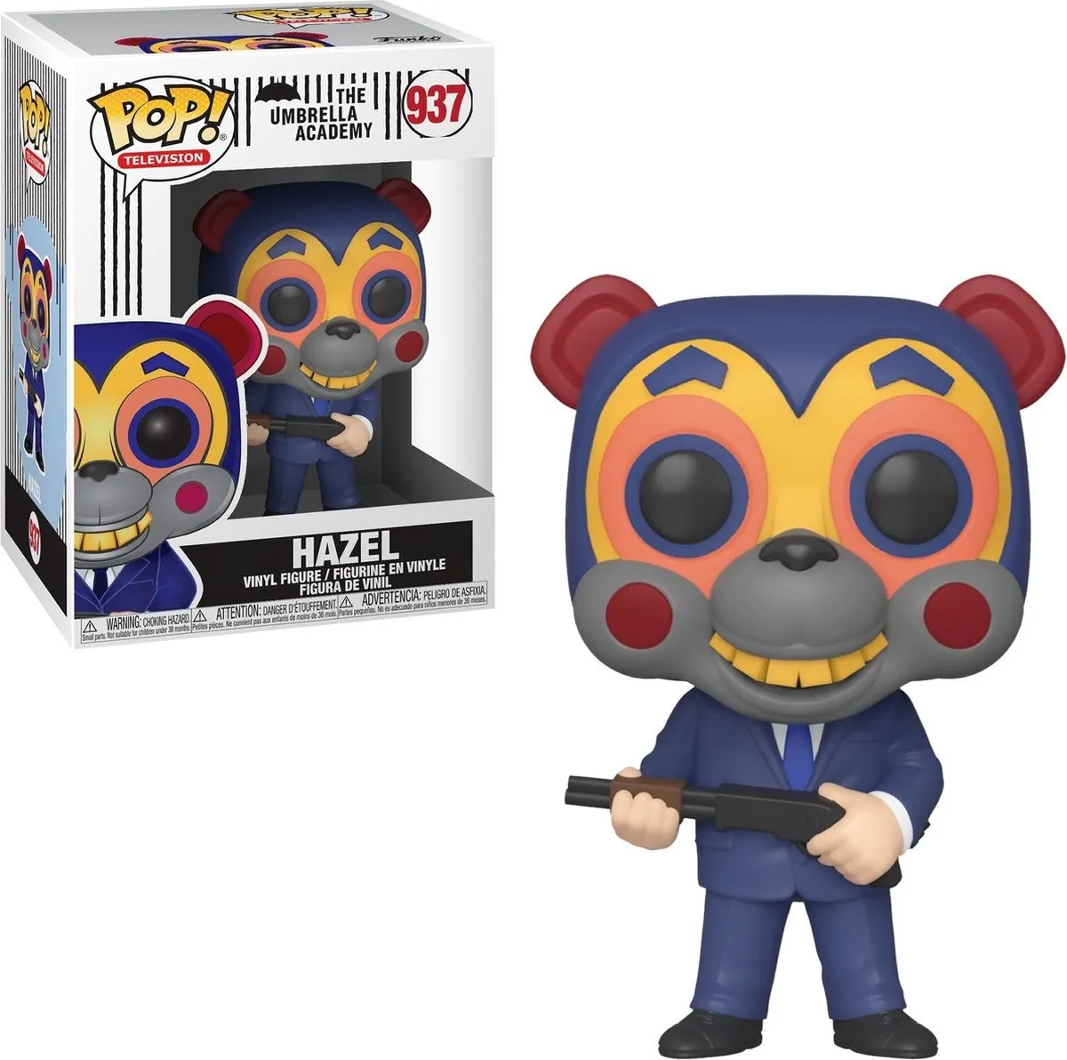 Funko Pop! The Umbrella Academy Hazel met Masker - Multi