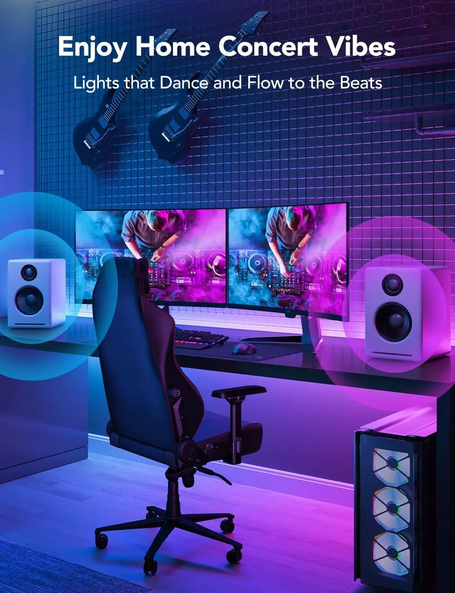Govee LED Strip Light M1 Extension 1m - Zwart