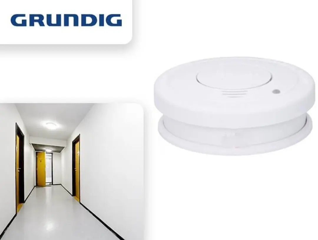 Grundig Optische Rookmelder 8 Jaar - 85dB Wit