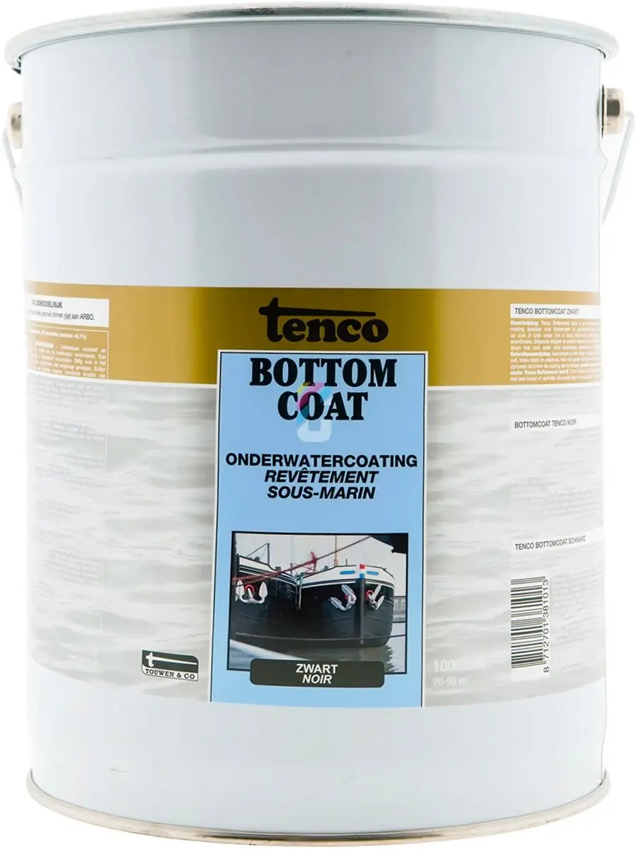 Tenco Bottomcoat 10L - Metaal - Meerkleurig