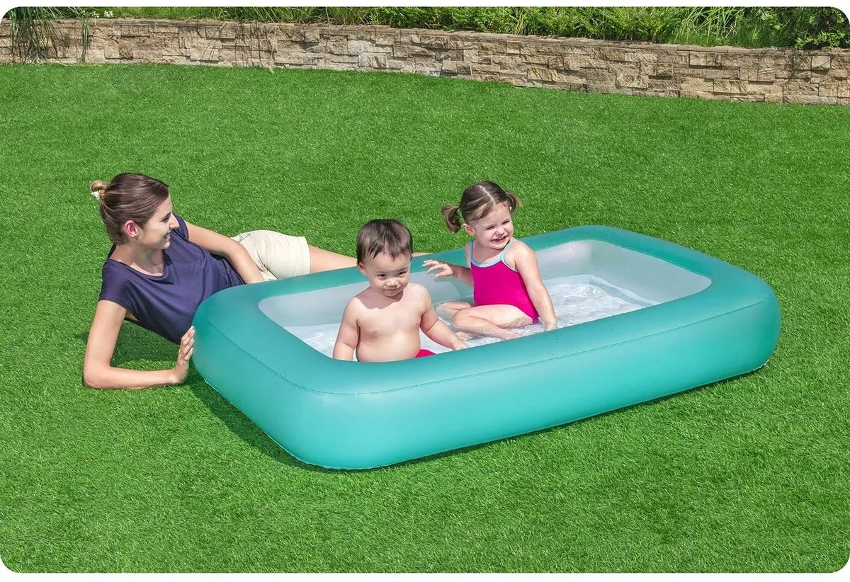 Bestway 1-Ring Zwembad 165x104x25cm - Roze - afbeelding 4 van 6