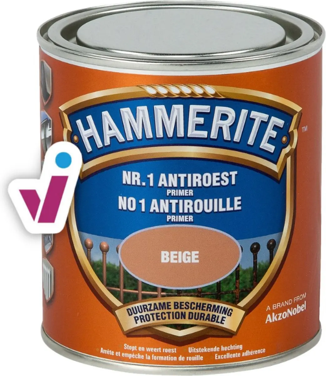 Hammerite Nr.1 Antiroest Primer Beige 0.5L