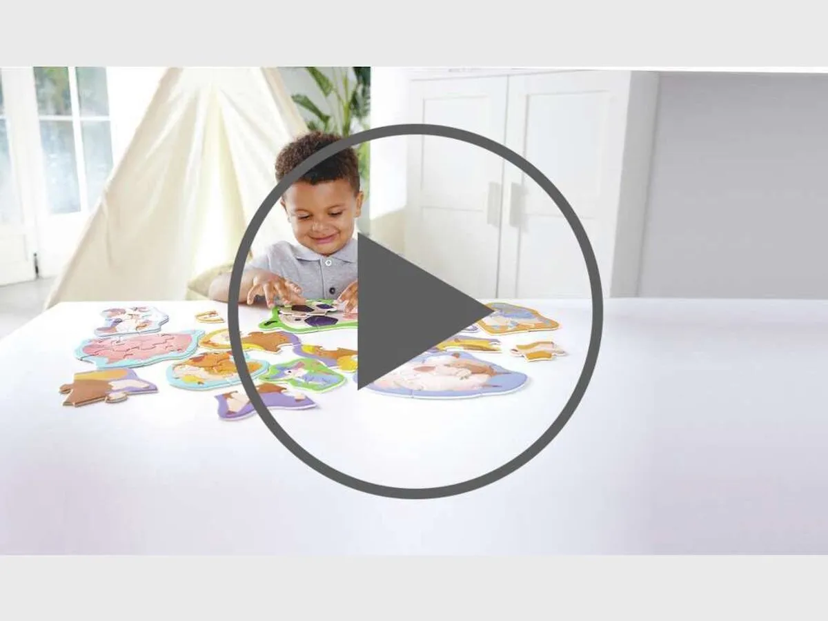 Hape Boerderij Vrienden Puzzel 1000 Stuks - Multicolor
