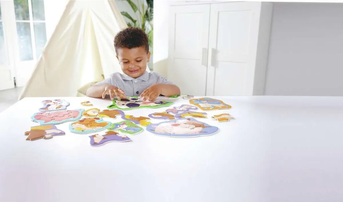 Hape Boerderij Vrienden Puzzel 1000 Stuks - Multicolor