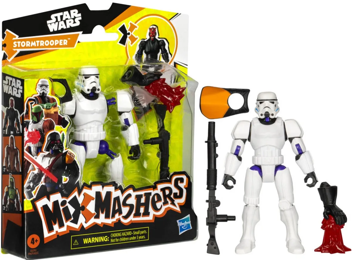 Star Wars Mixmashers Stormtrooper - Hasbro Actiefiguur Multicolor