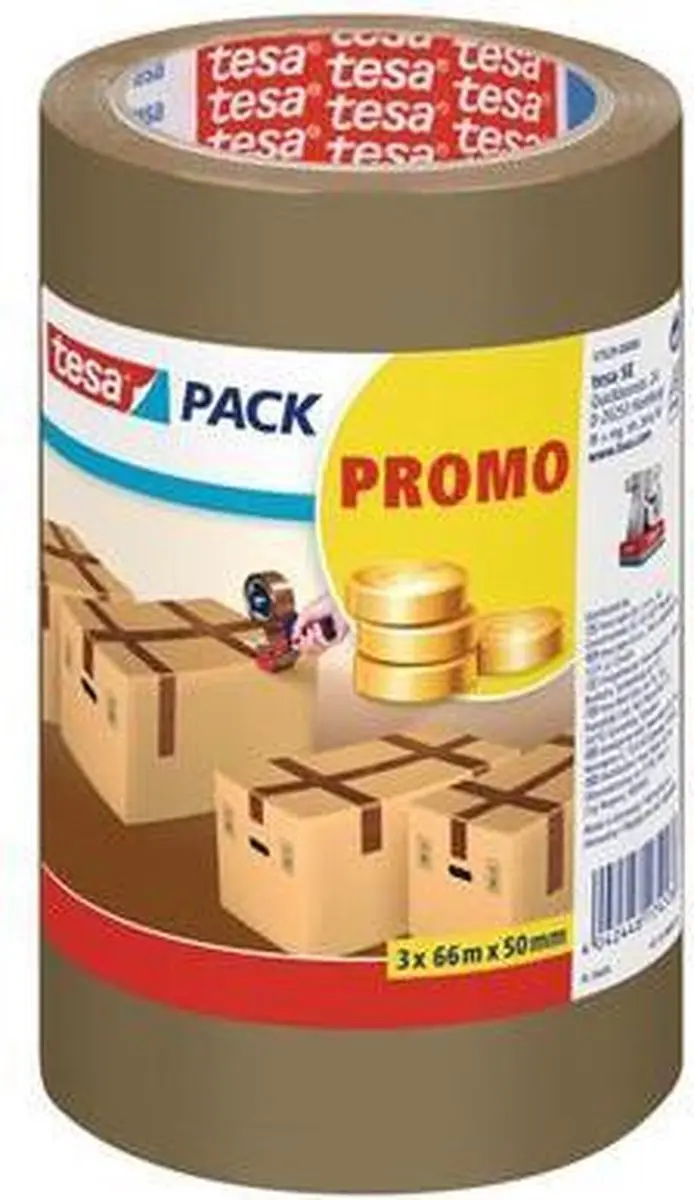 Tesa tesapack 4280 Plakband 66m x 50mm