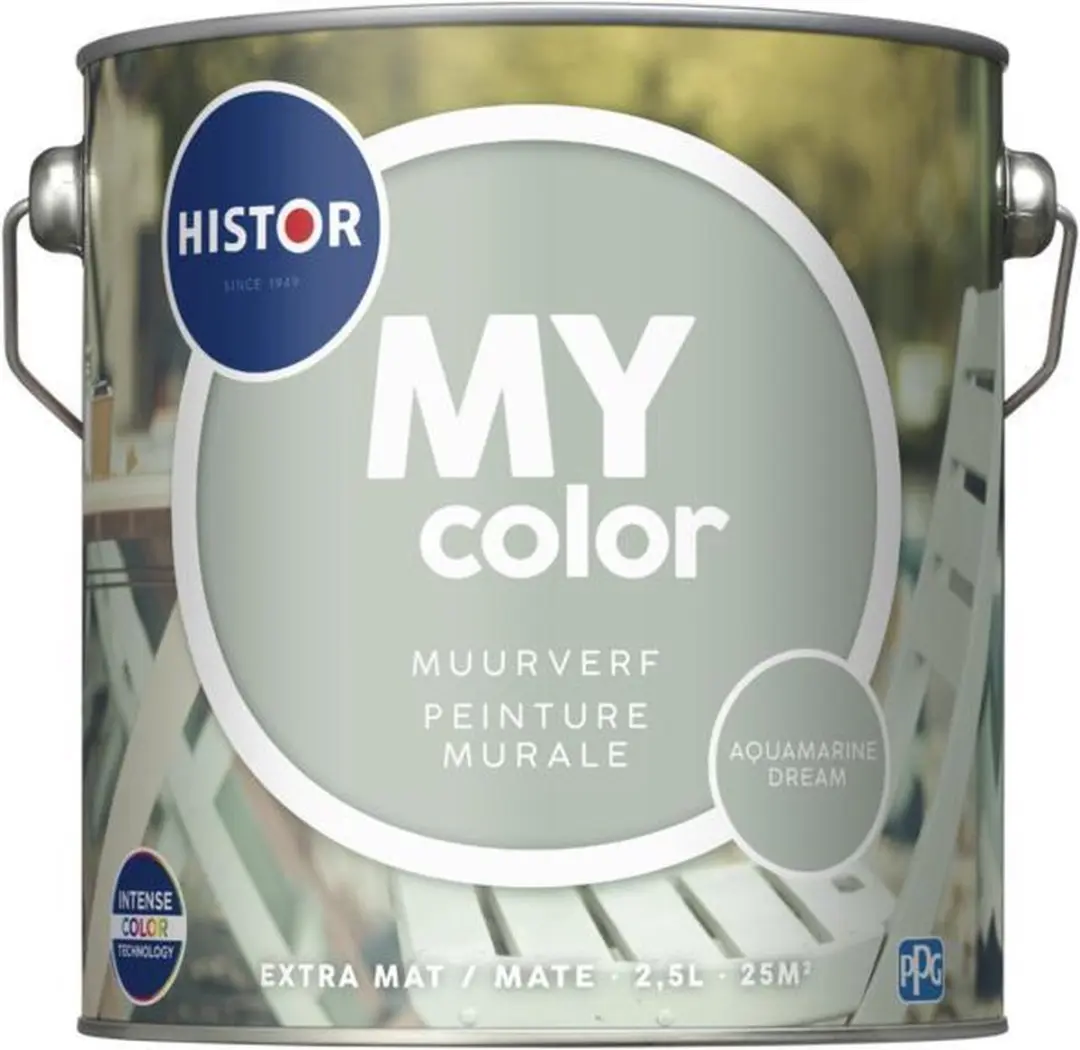 Histor MY Color Muurverf Aquamarine Dream 2.5L