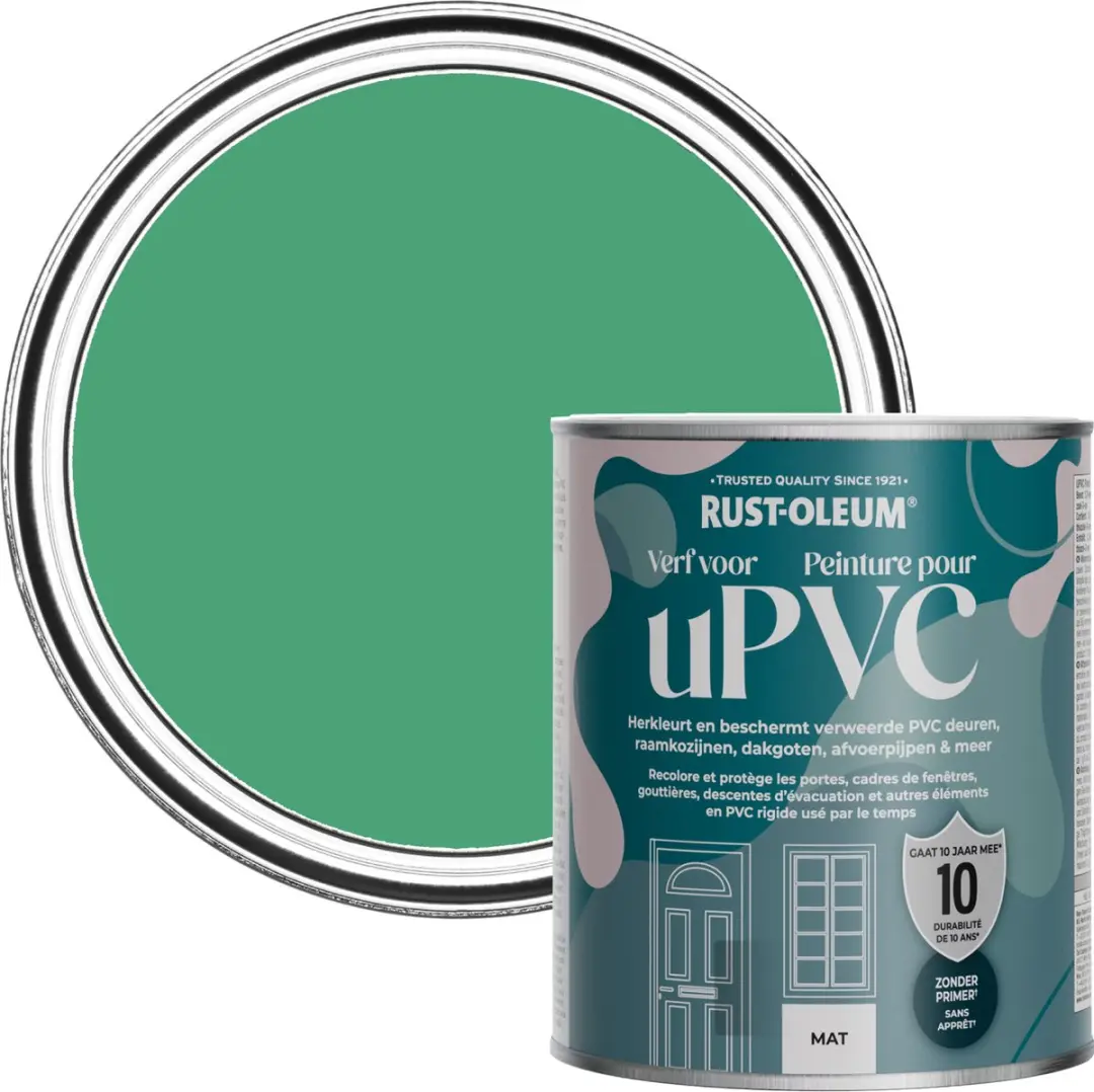 Rust-Oleum Groen Verf PVC 750ml