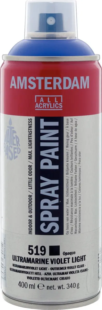 Talens Spraypaint 519 Ultramarijnviolet Licht