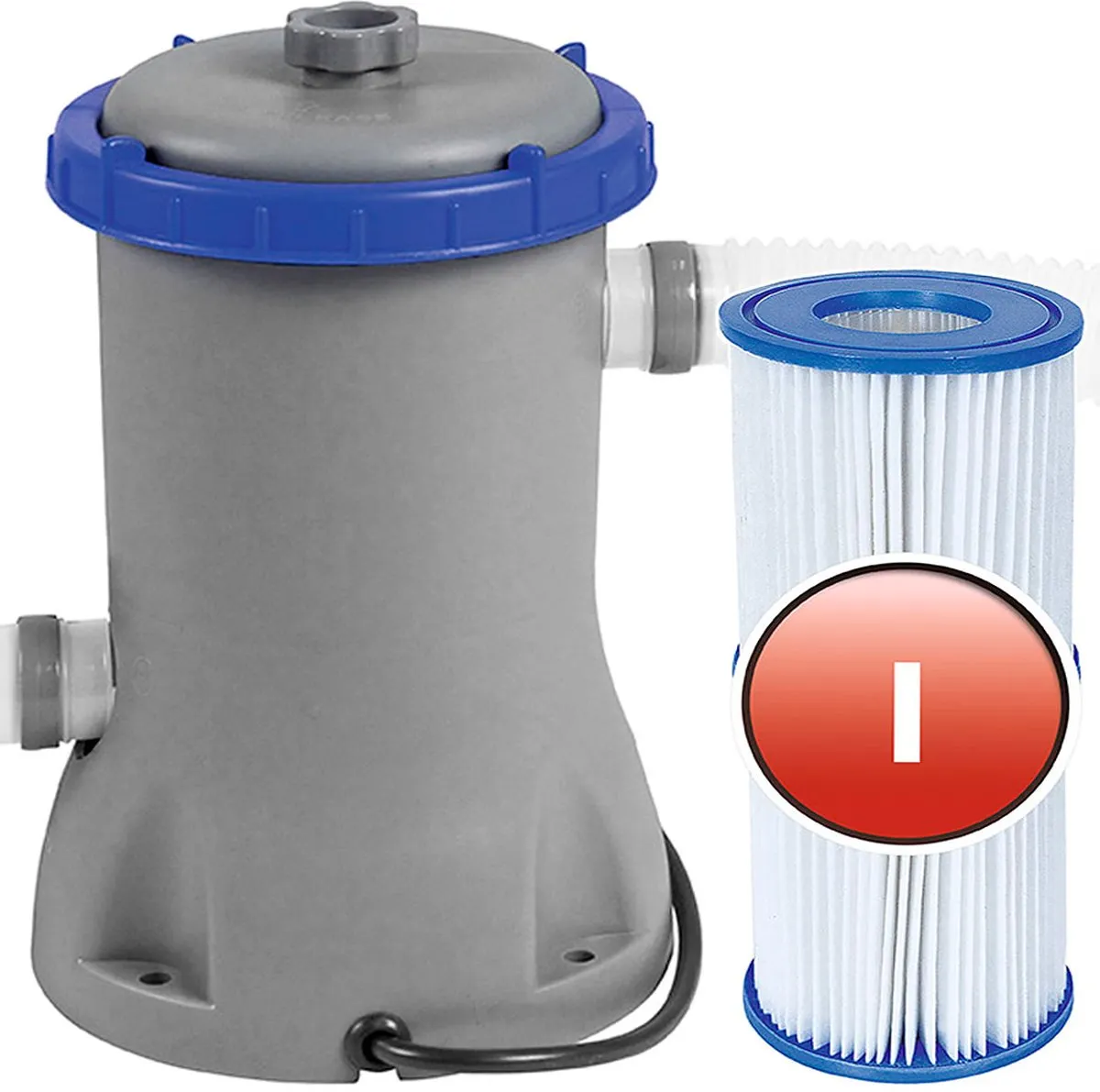 Bestway Fast Met Filterpomp Zwembad Ø244cm - 2300L Blauw - afbeelding 6 van 6