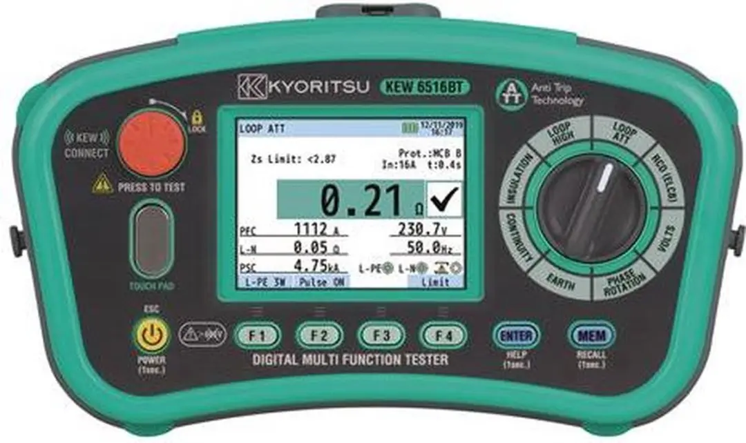 Kyoritsu 6516BT NEN3140 Installatietester